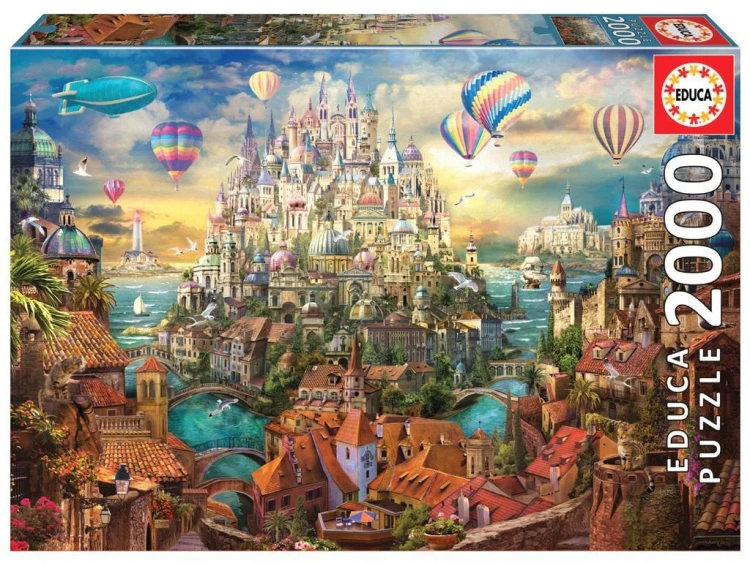 Puzzle 2000 Miasto ze snu G3, Educa