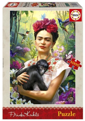 Puzzle 1000 Frida Kahlo, Educa