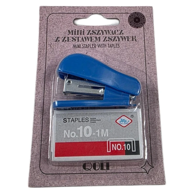 Zszywacz mini Qult + zszywki, Ziemia Obiecana