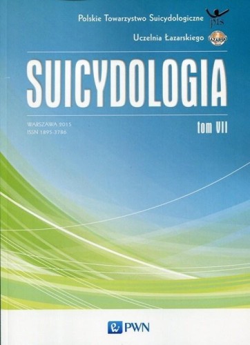 Suicydologia T.7, praca zbiorowa