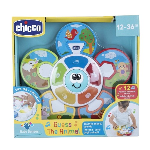 Układanka odgadnij zwierzątko, Chicco