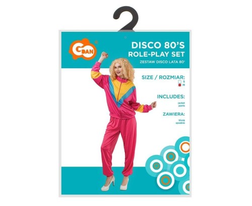 Strój dla kobiet Disco Lata 80 rozm. M