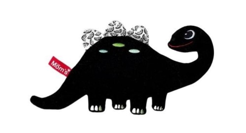 Dinozaur szeleszcząca szmatka kontrastowa