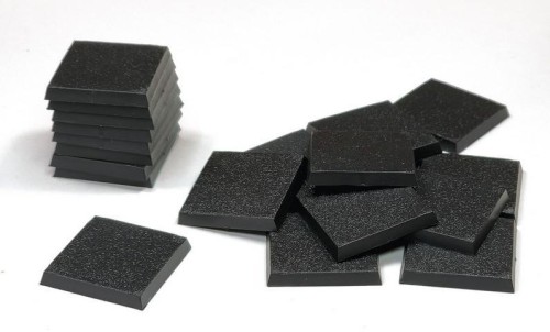 Podstawka plastikowa do figurek 25mm 20szt