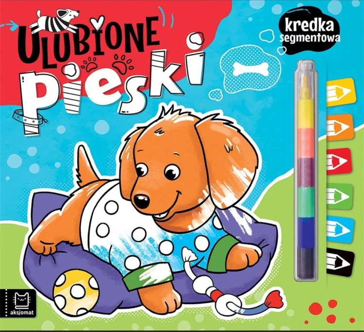 Ulubione pieski. Kredka segmentowa, Anna Podgórska