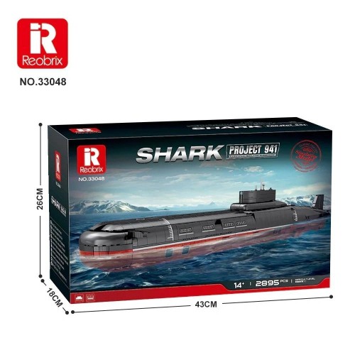 Klocki Shark 941 2895el, Reobrix