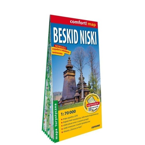 Comfort! map Beskid Niski 1:70 000, praca zbiorowa
