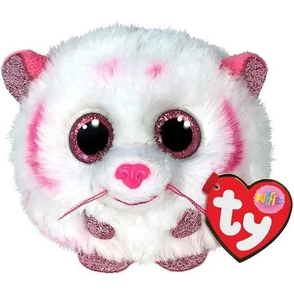Ty Puffies Tabor - białoróżowy tygrys, TY