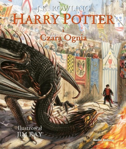 Harry Potter i Czara Ognia wydanie ilustrowane