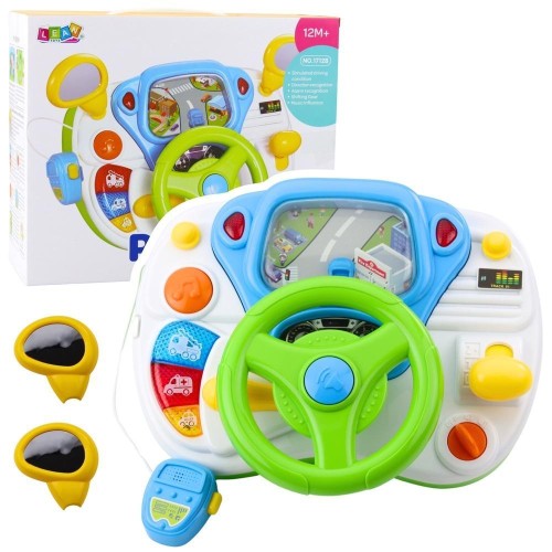 Symulator jazdy kierownica interaktywna, Leantoys