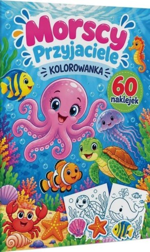 Morscy przyjaciele. Kolorowanka, Monika Matusiak