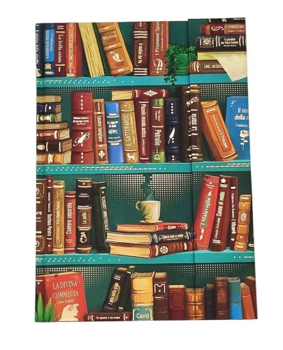 Notatnik A5 TW gładki Biblioteka, DaVinci