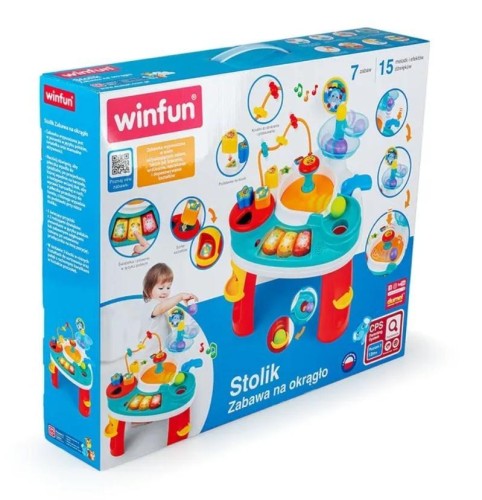 Stolik - zabawa na okrągło, Winfun