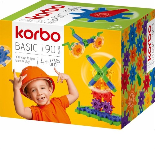 Basic klocki 90 el, Korbo