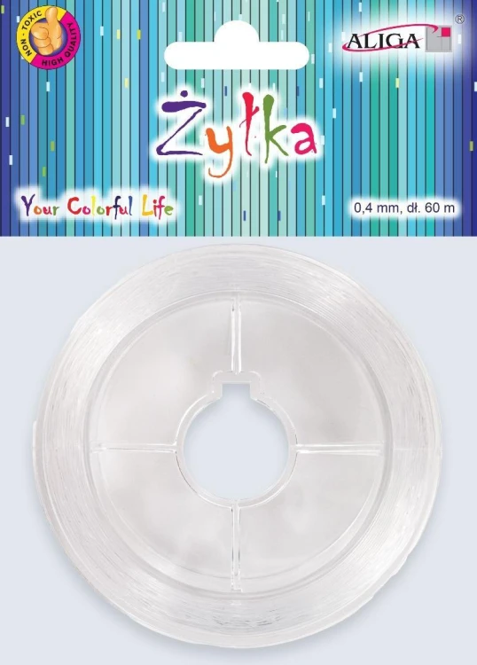 Żyłka 0,4mm 60m, Aliga