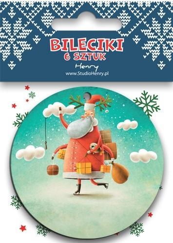 Bileciki do prezentów Mikołaj, Henry