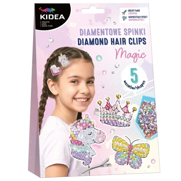 Diamentowe spinki magic KIDEA, DERFORM