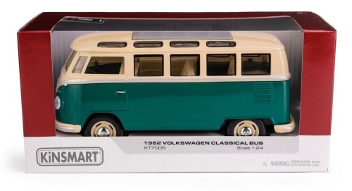 KT 7 VW Classical Bus Zielony KT7005W, Kinsmart