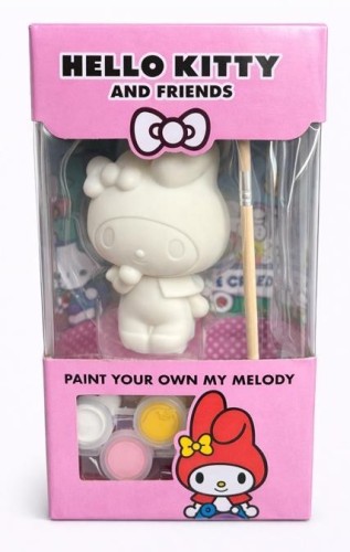 Figurka Hello Kitty do malowania + farbki, RMS