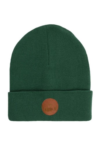 Czapka Beanie z bawełny organicznej szałwiowa