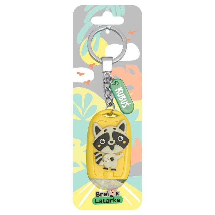 Brelok 3D z latarką - Kubuś, Be-Happy Gifts