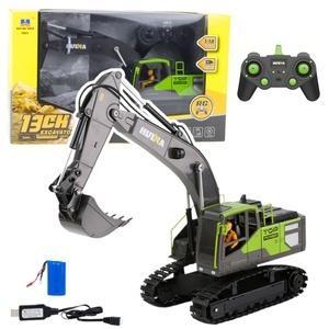 Koparka gąsienicowa R/C Huina 1:18, Leantoys