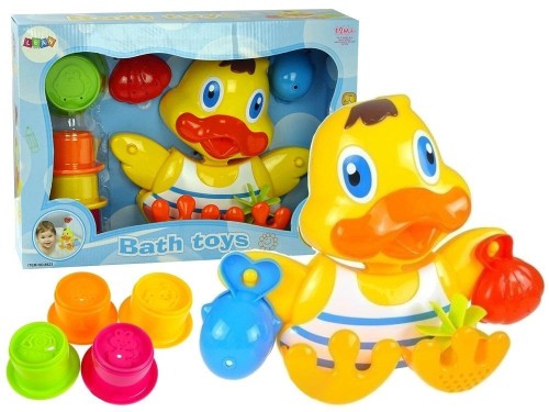 Zestaw do kąpieli kaczuszka, Leantoys