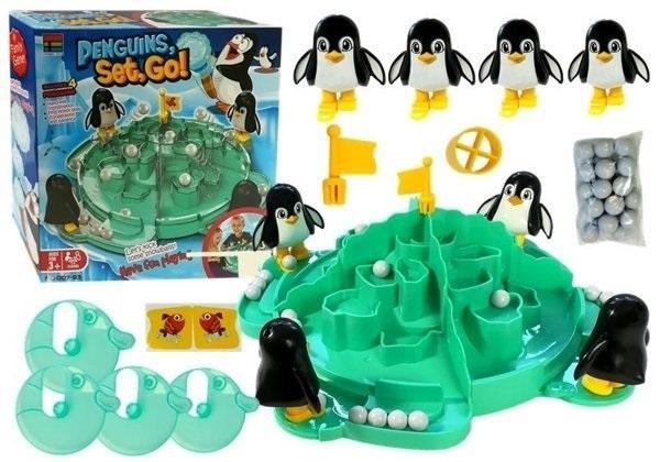 Gra lodowiec pingwinów, Leantoys