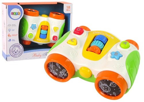 Interaktywna lornetka dla malucha, Leantoys