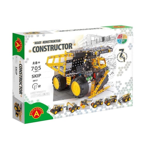 Mały Konstruktor 7w1 - Skip ALEX, Alexander