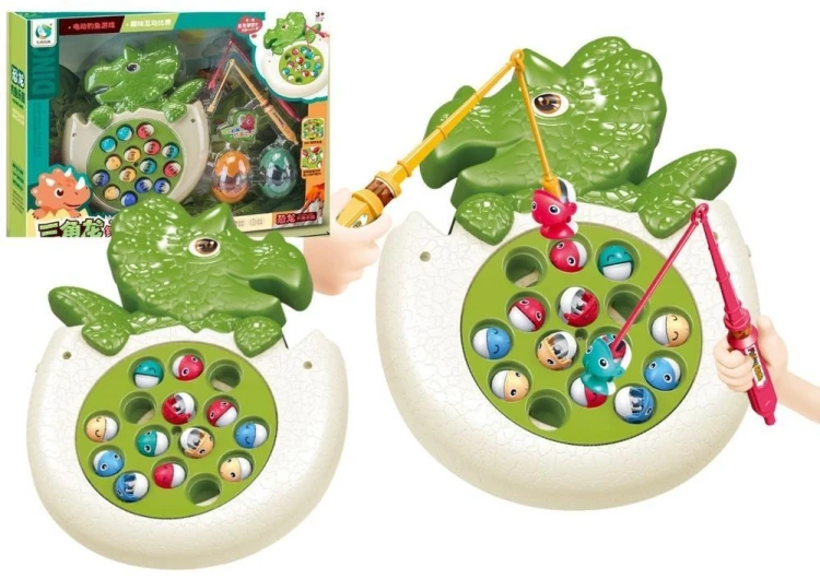 Łowienie rybek z dźwiękiem dinozaur, Leantoys