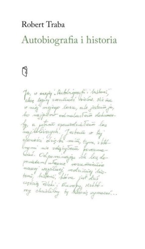 Autobiografia i historia, Robert Antoni Traba