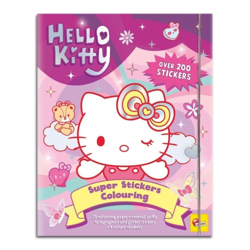 Kolorowanka Hello Kitty, praca ziorowa