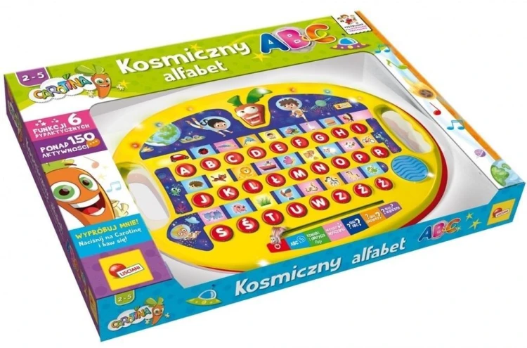 Carotina - Kosmiczny alfabet, Lisciani