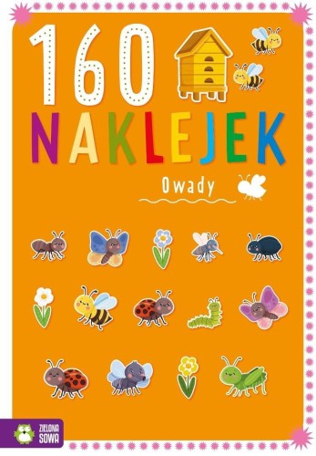 160 naklejek. Owady, Justyna Zalewska