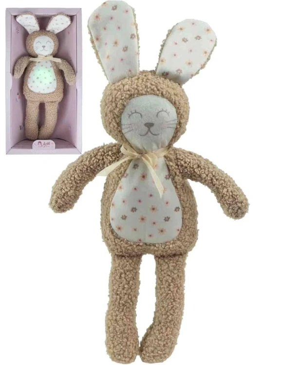 Króliczek Mochy ze świecącym brzuszkiem 34cm