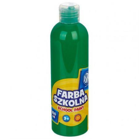 Farba szkolna zielona 250ml ASTRA
