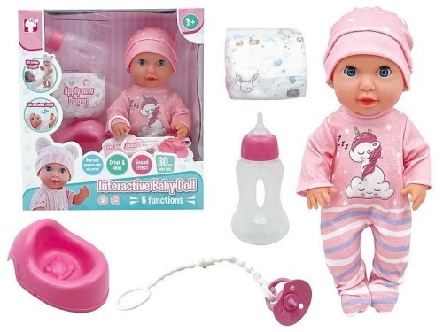 Lalka bobas z dźwiękiem 30cm, ADAR