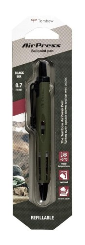 Długopis AirPress Pen 0,7mm khaki, Tombow