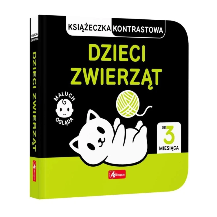 Dzieci zwierząt - książka kontrastowa