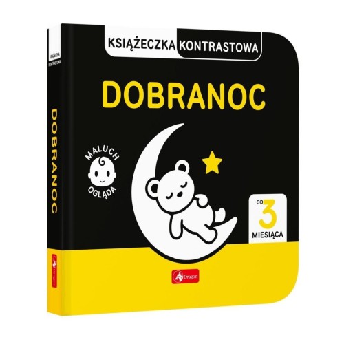 Dobranoc - książka kontrastowa, Maciej Pieda