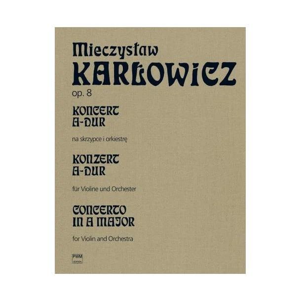 Koncert A-dur op. 8, t.V na skrzypce i orkiestrę