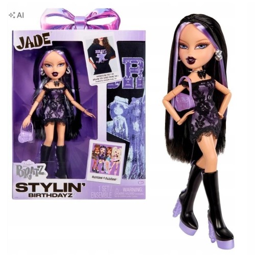 Bratz Stylin Birthdayz Doll - Jade + T-Shirt, MGA