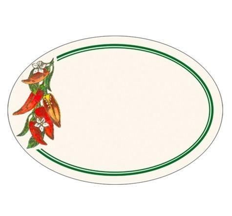 Naklejki 9329 Ostre papryczki 6szt, Tassotti