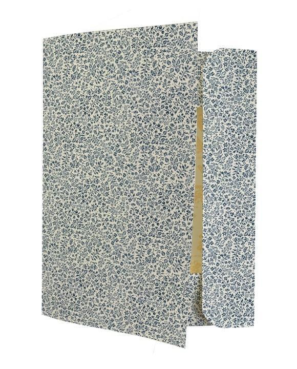 Teczka na dokumenty Fiorata blu, Tassotti