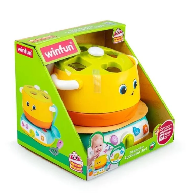 Edukacyjna kuchenka 3w1, Winfun