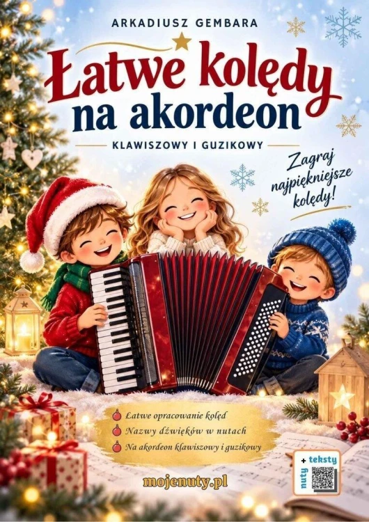 Łatwe kolędy na akordeon klawiszowy i guzikowy w.2