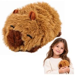 Pluszowa kapibara brązowa 16cm, Leantoys