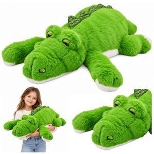 Pluszowy krokodyl obciążeniowy zielony 75cm