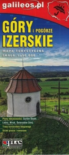 Mapa turystyczna Góry i Podgórze Izerskie 1:50 000